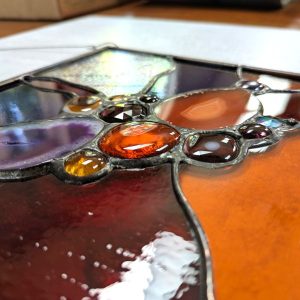 WIYI091 Contemporary Stained Glass Panel - Image 6